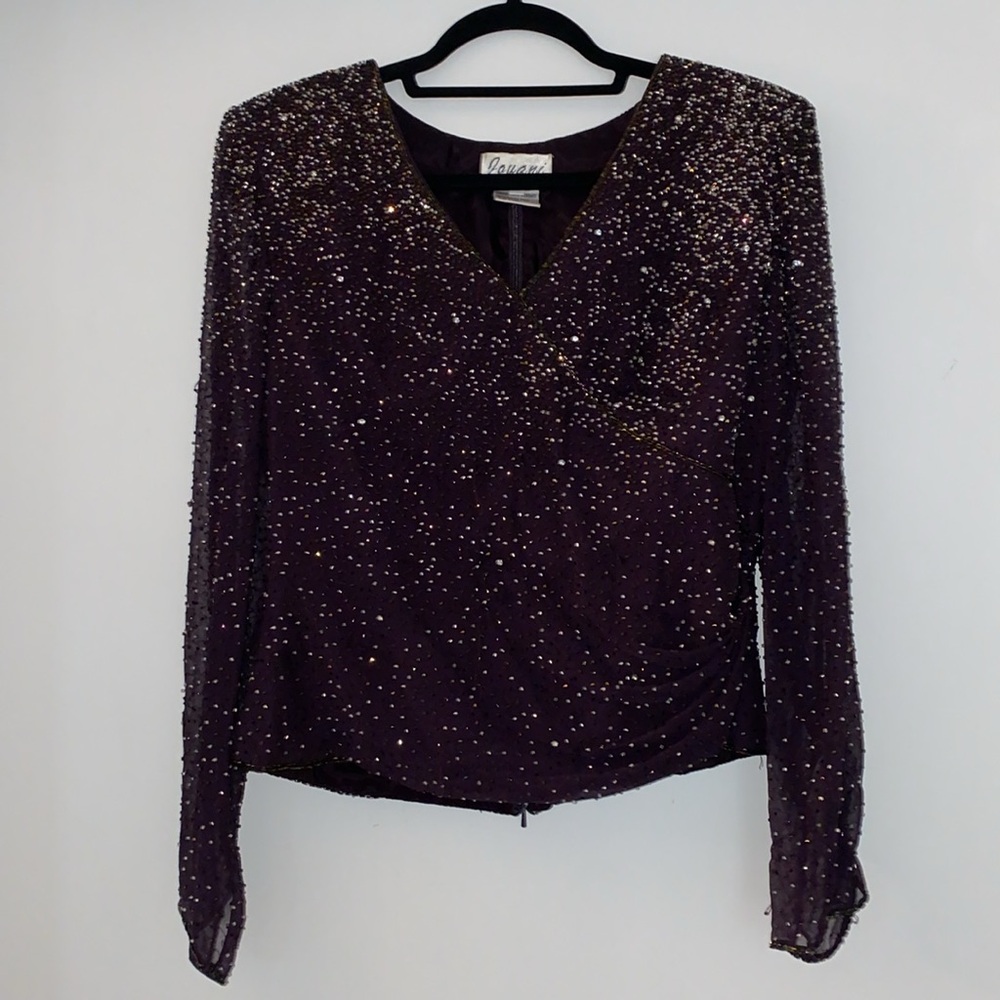 Jovani Beaded Top